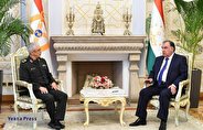 سرلشکر باقری با رئیس جمهور تاجیکستان دیدار کرد