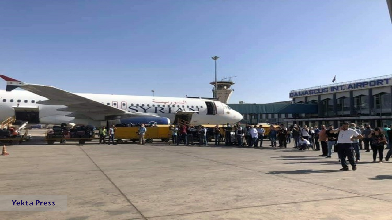 تعلیق پرواز‌های فرودگاه دمشق در پی تجاوز صهیونیست‌ها
