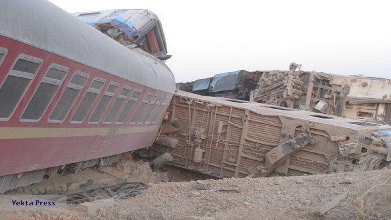 علت وقوع حادثه قطار مشهد - یزد اعلام شد