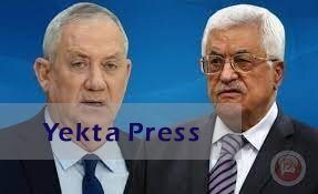دیدار محمود عباس با وزیر جنگ رژیم صهیونیستی