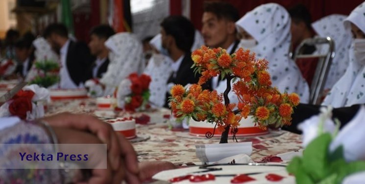برگزاری مراسم ازدواج بیش از ۶۰ زوج جوان به مناسب عید غدیر در کابل