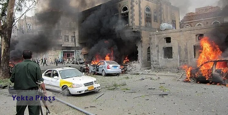 انفجار خودروی بمب‌گذاری شده نزدیک فرودگاه عدن