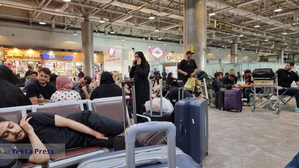 تاخیر بیش از 15 ساعت پروازهای بغداد_نجف به تهران/ مردم تاوان ضد و بند پشت پرده چه شرکتی را می دهند؟