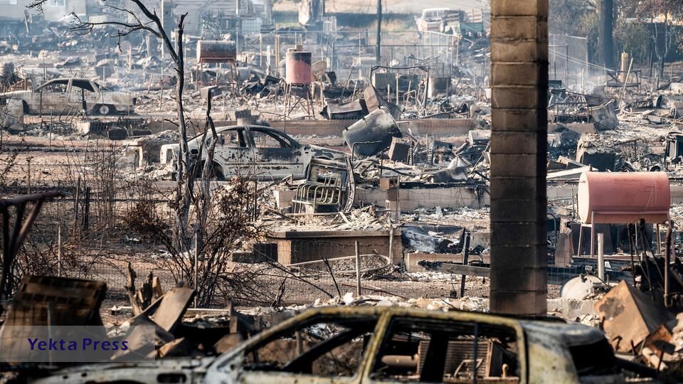 آتش ساران تن را آواره و صدها خانه را ویران کرد
