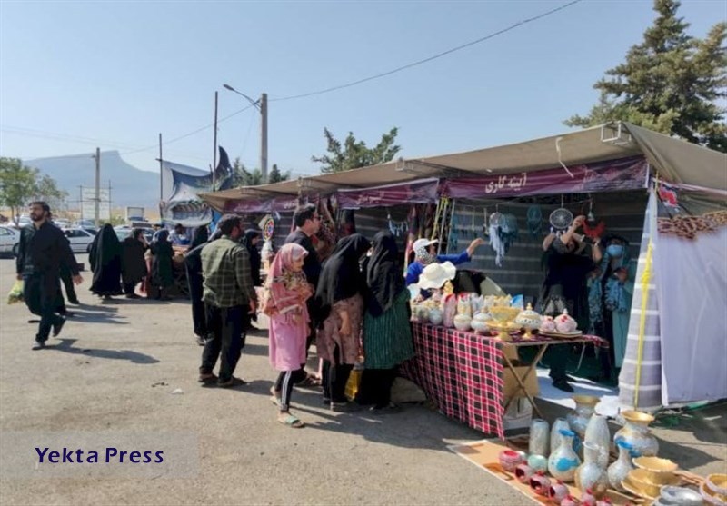 نمایشگاه‌های صنایع‌ دستی در مرزهای مهران و خسروی برپا شد