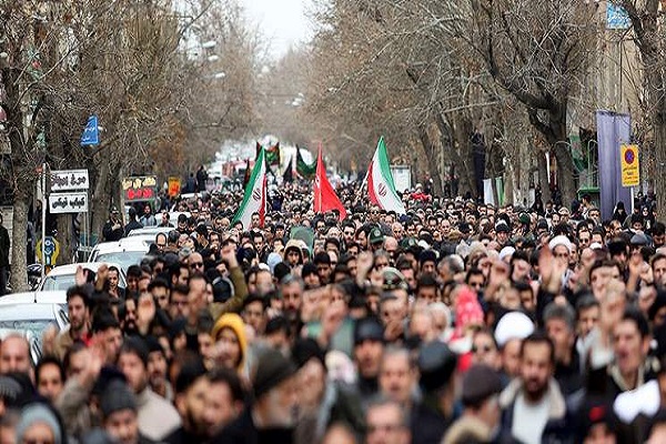 فردا، راهپیمایی مردم تهران و شهرستان‌های استان علیه آشو‌ب‌گران