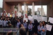 تجمع دانشجویان دانشگاه شریف در محکومیت اغتشاشات
