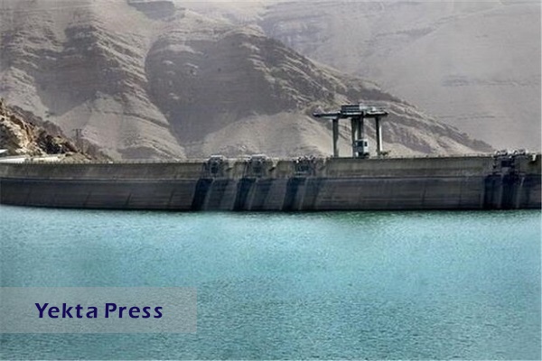 کاهش محسوس حجم ذخایر آب سد‌های پنجگانه تهران
