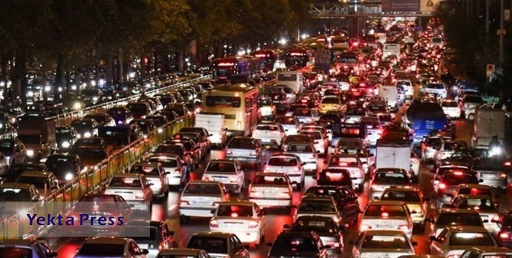 8 میلیون موتورسیکلت و خودرو روزانه در تهران تردد می کنند