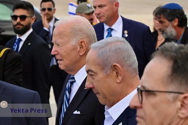 افشش بایدن و نتانیاهو