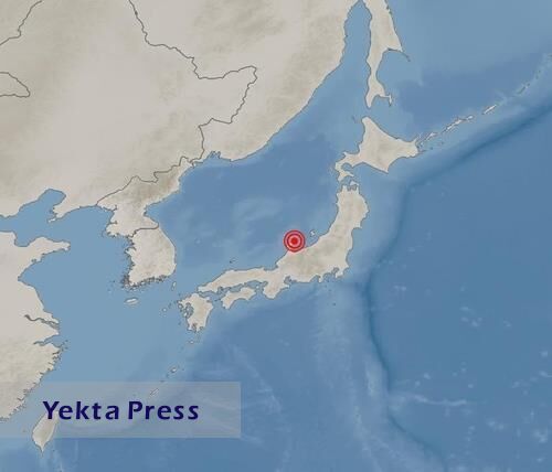 ۱۳ کشتی زلزله ۷.۶ ریشتری ژاپن