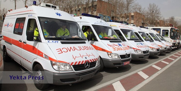 معطلی آمبولانس‌های اورژانس در بیمارستان‌ها