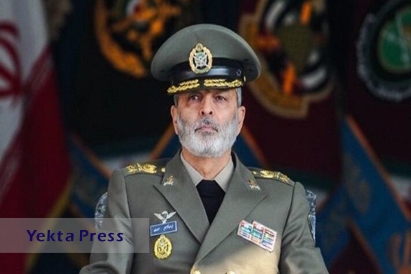 پیام فرمانده کل ارتش در پی شهادت سردار موسوی