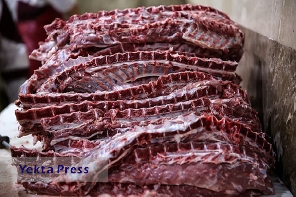 میزان توزیع روزانه گوشت گرم و منجمد چقدر است؟