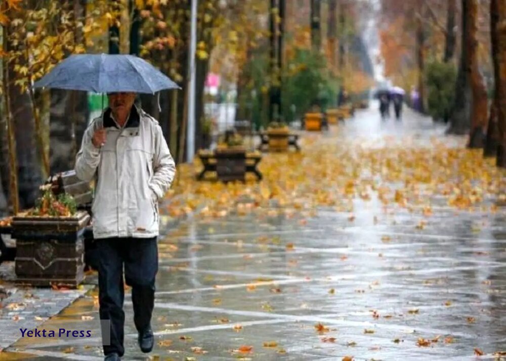 پیش نگران کننده میزان بارش باران در تهران