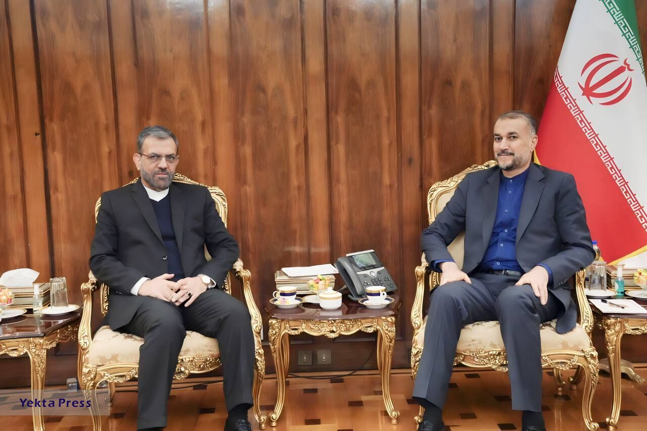 دیدار سفیر ایران در تاجیکستان با امیرعبداللهیان