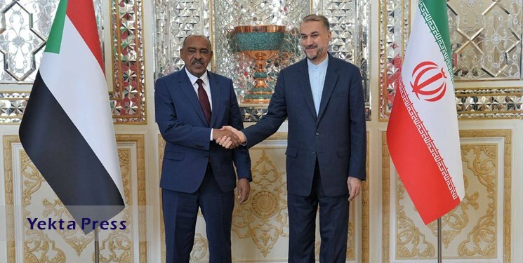 دیدار وزیر خارجه سودان با امیرعبداللهیان در تهران