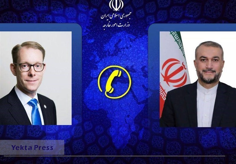 گفتگوی وزرای امور خارجه ایران و سوئد