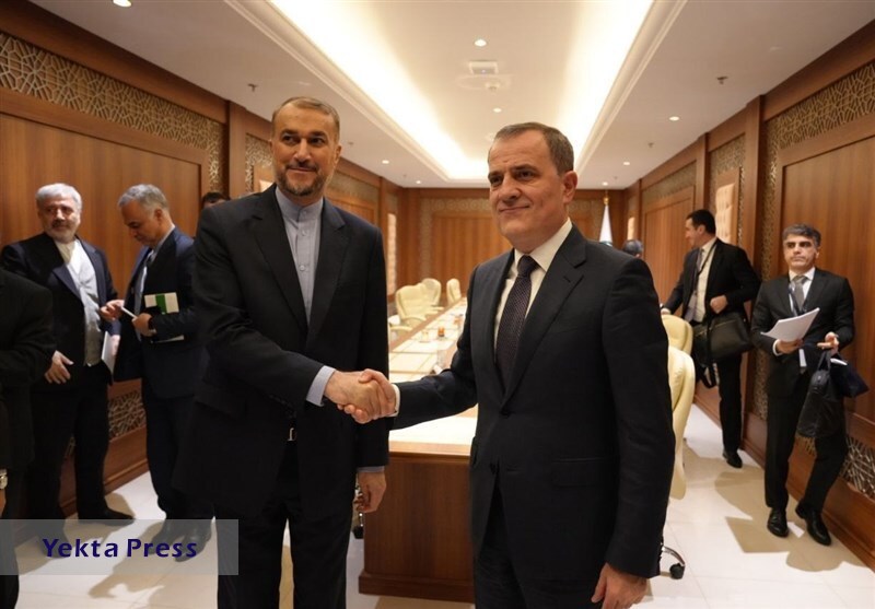 دیدار امیرعبداللهیان با وزیر خارجه آذربایجان در جده
