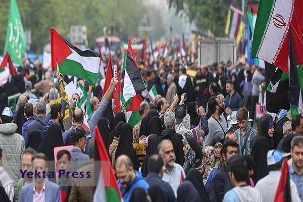 راهپیمایی ضد صهیونیستی در ۵ استان کشور