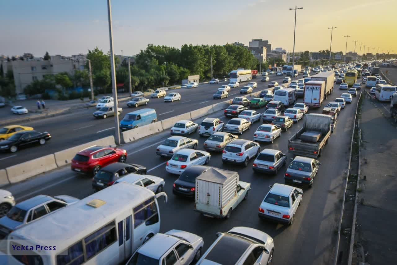 ترافیکاه تهران - کرج - قزوین