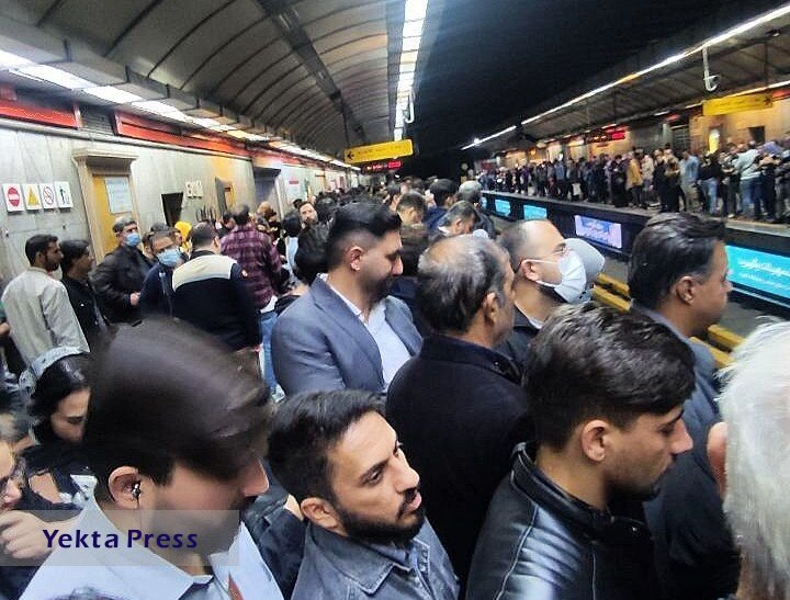 جزییات اخلال در خط دو مترو تهران