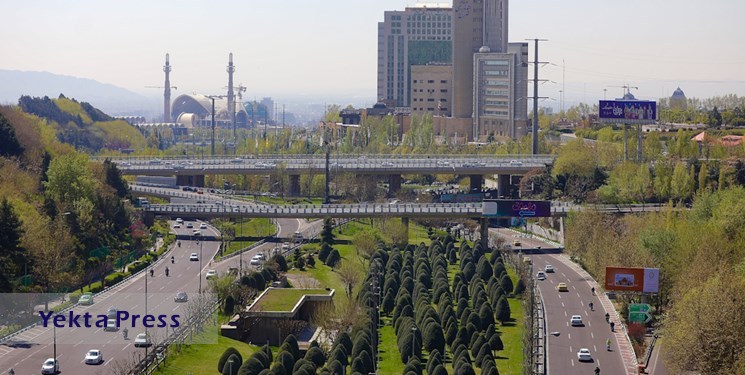 هوای تهران در ایستگاه قابل قبول