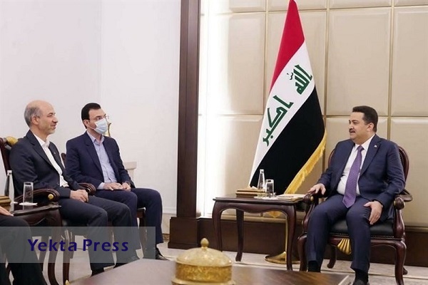 وزیر نیرو با نخست وزیر عراق دیدار و گفتگو کرد