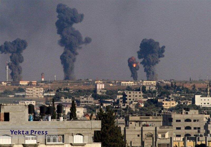 حمله صه غزه ۱۲ شهید و ۲۰ زخمی برجای گذاشت