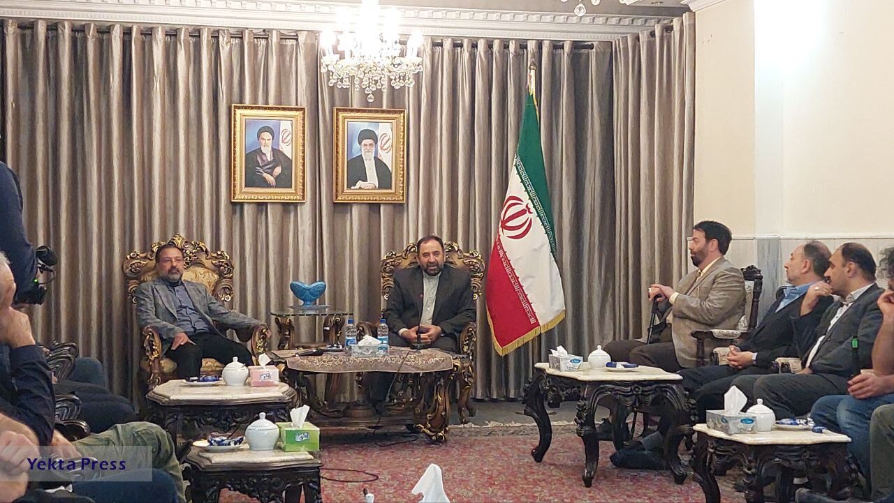 سفیر ایراقات ایران وسوریه برای مردم دو کشور باقی می ماند