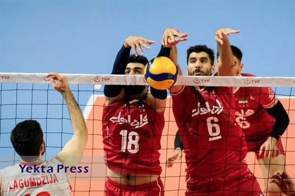تیم ملی والیبال ایران مقابل ترکیه شکست خورد