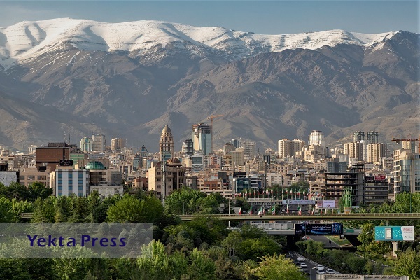 تنفس هوای مطلوب در تهران امروز ۸ اردیبهشت ۱۴۰۲