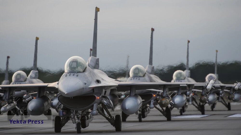 پنهاند تحویل جنگنده های اف - ۱۶ به اوکراین