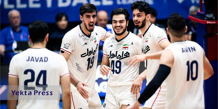 والیبال ایران صعود کرد +عکس
