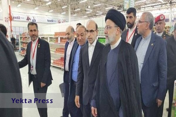 بازدید آیت‌الله رئیسی از فروشگاه ایرانی «مگاسیس» در کاراکاس
