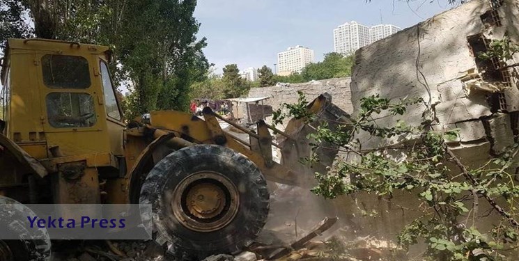 دادستان تهران: ساخت و ساز‌های غیرمجاز رود دره تهران تخریب شد