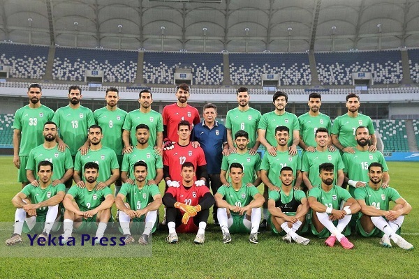 برگزاری آخرین تمرین تیم ملی فوتبال قبل از فینال کافا