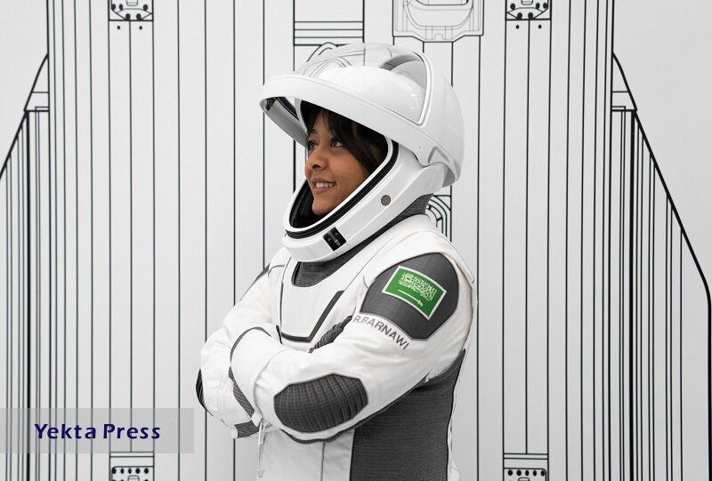 نخستین زن عربستانی به فضا رفت