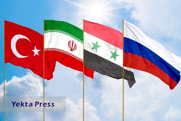 رایزنی چهارجانبه روسیه، ایران، سوریه و ترکیه در قزاقستان