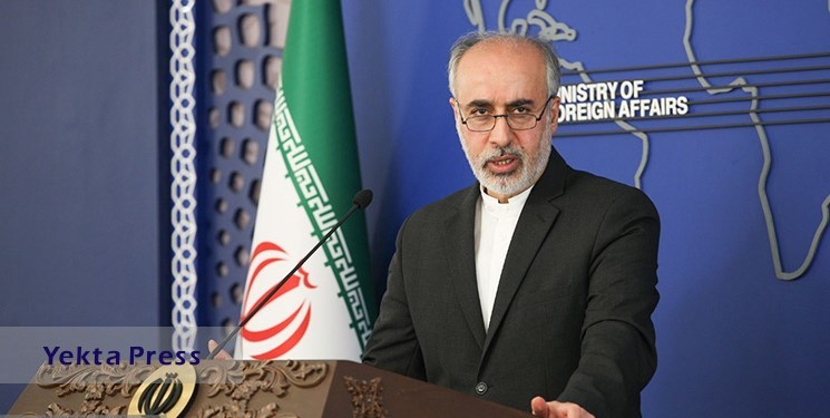 کنعانی در پاسخ به واکنش آمریکا و فرانسه به رونمایی از موشک خرمشهر۴: آنها با ⁧‫ایران قوی مخالفند
