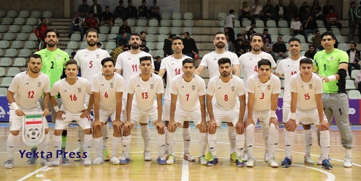 برنامه دیدارهای ایران در مقدماتی جام ملت‌های فوتسال آسیا