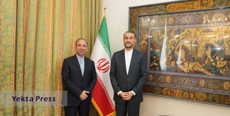 دیدار «توتونچی» سفیر جدید ایران در کویت با امیرعبداللهیان