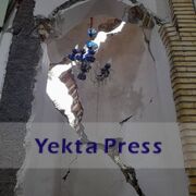 خسارت زلزله «بیشه‌ بنه» مازندران به خانه‌ها