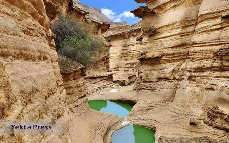 تنها آبشار نمکی جهان در ایران
