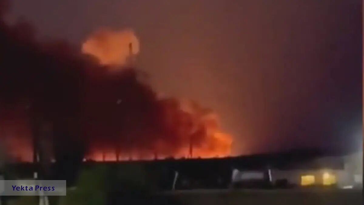 انفجارهاهر ملیتوپل در منطقه زاپوریژیا