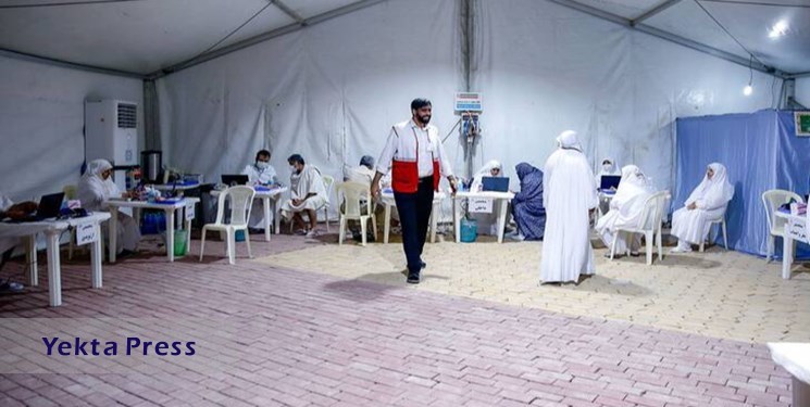 مراجعه بیش از ۱۲ هزار نفر به بیمارستان صحرایی هلال‌احمر در سرزمین منا