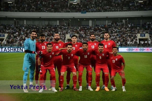 اعلام برنامه بازی‌های تیم ملی فوتبال در تورنمنت اردن
