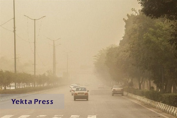 گرد و غبار برخاسته از ترکمنستان ۵ استان ایران را درگیر کرد