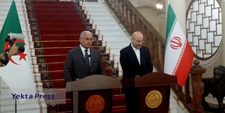 قالیباف: کمیسیون اقتصادی ایران و الجزایر در اسرع وقت فعال می‌شود