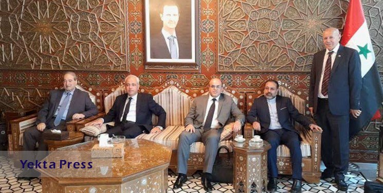 سفر وزیر خارجه سوریه و یک هیأت سیاسی و اقتصادی به تهران